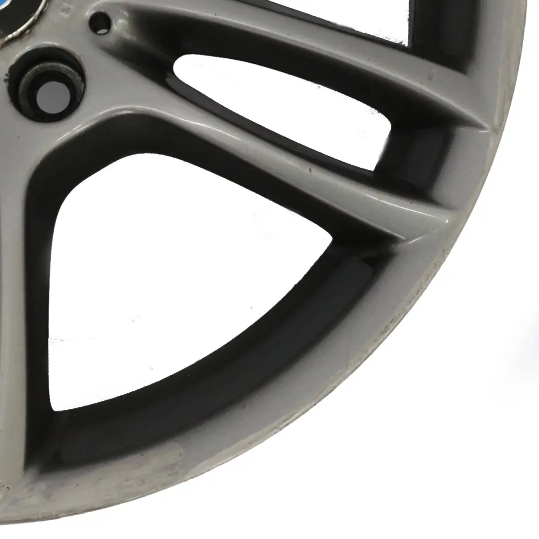 BMW E81 E87 Grau Alu Alufelge Hinten 18" ET:52 8,5J M Doppelspeiche 261 - SKU 7842608-1 - Teilenummer 7842608