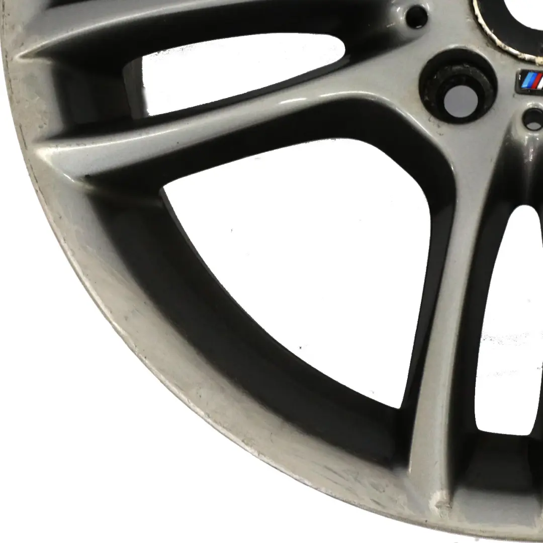 BMW E87 Jante arriere grise alliage 18" 8,5J ET:52 M Double Rayons 261 - SKU 7842608-1 - Numéro de pièce 7842608
