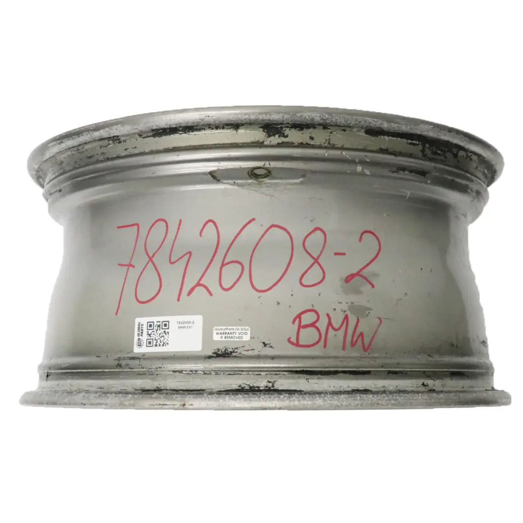 Grey Rear Alloy Wheel Rim 18" 8,5J ET:52 M Double Spoke 261 to BMW E81 E87 with Part number 7842608 BMW E81 E87 Grey Rear Alloy Wheel Rim 18" 8,5J ET:52 M Double Spoke 261 - SKU 7842608-2 - Part number 7842608
