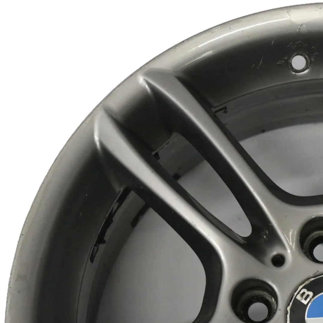 BMW E81 E87 Grey Rear Alloy Wheel Rim 18" 8,5J ET:52 M Double Spoke 261 - SKU 7842608-2 - Part number 7842608