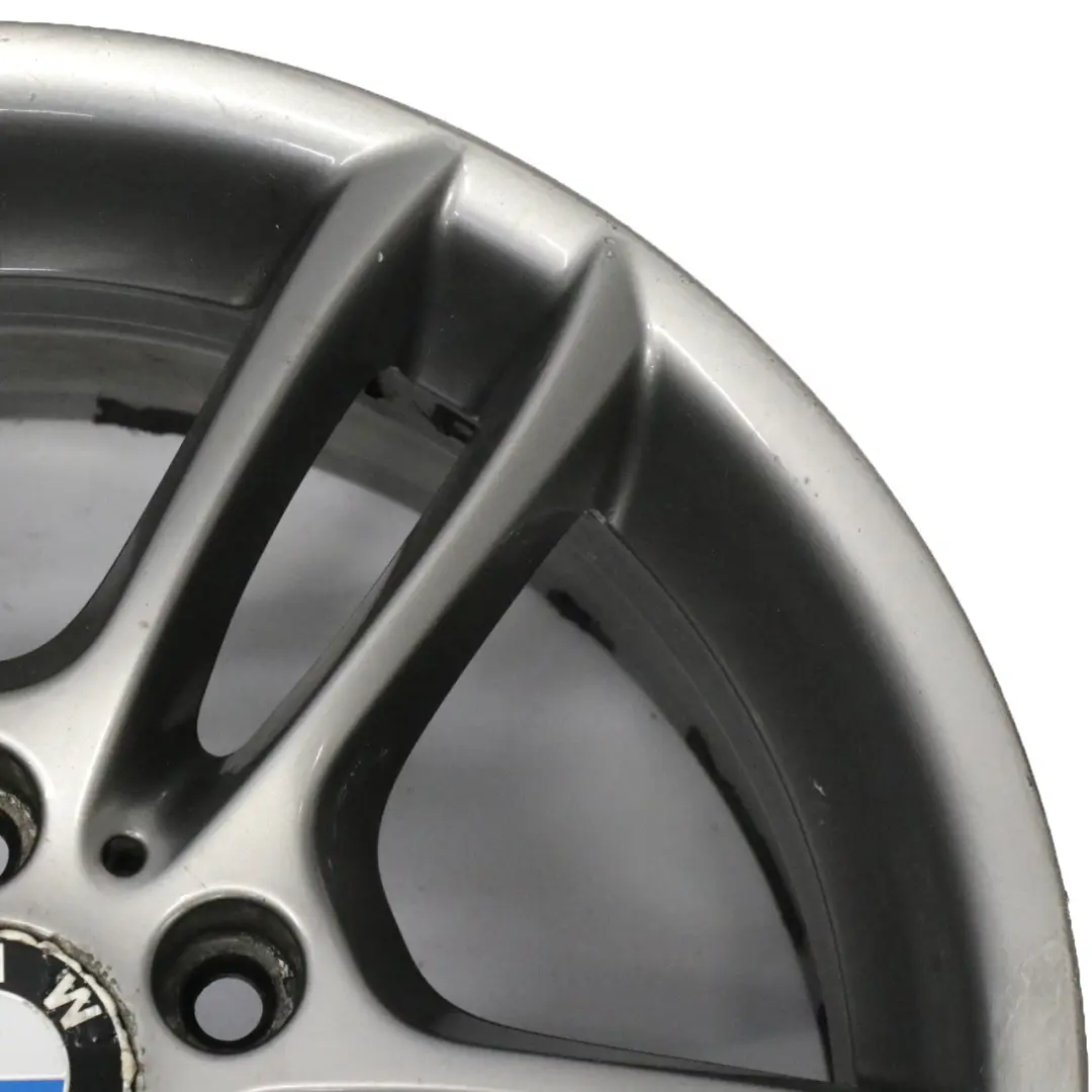 BMW E81 E87 Grey Rear Alloy Wheel Rim 18" 8,5J ET:52 M Double Spoke 261 - SKU 7842608-2 - Part number 7842608