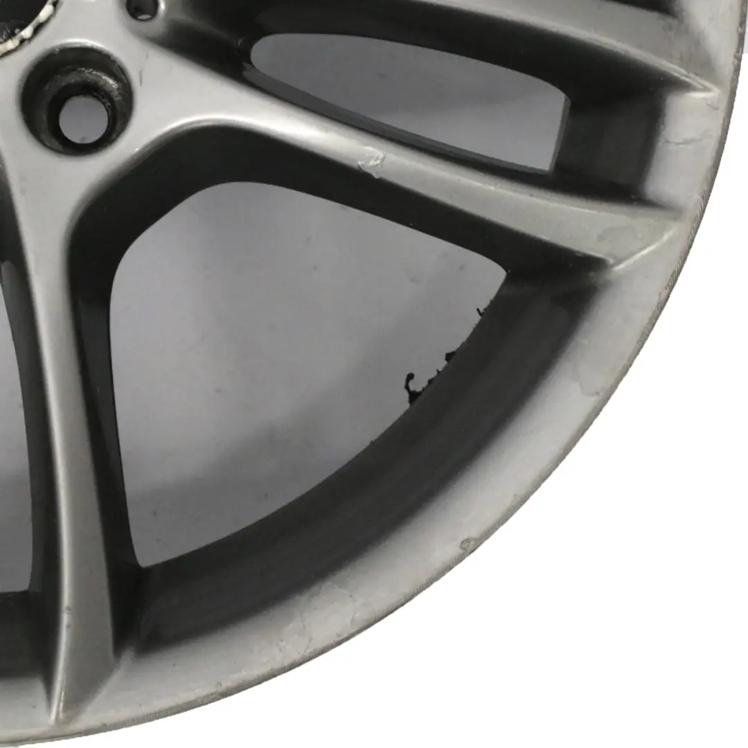 BMW E81 E87 Gris Jante Arriere Alliage 18" 8,5J ET:52 M Double Spoke 261 - SKU 7842608-2 - Numéro de pièce 7842608