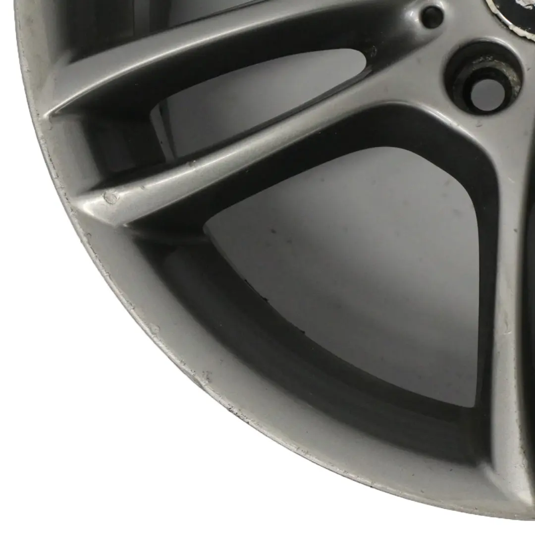 BMW E81 E87 Szara Tylna Alufelga 18" 8,5J ET:52 M Double Spoke 261 - SKU 7842608-2 - Numer Części 7842608