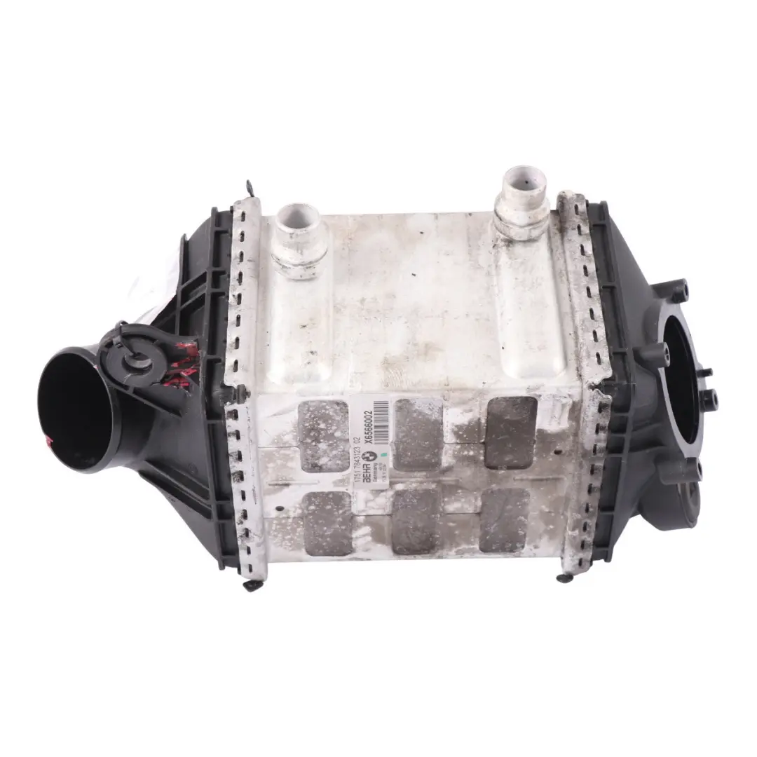 S63N Intercooler Carga Aire Radiador Cil. 5-8 para BMW F10 M5 F12 F13 M6 con número de pieza 7843123 BMW F10 M5 F12 F13 M6 S63N Intercooler Carga Aire Radiador Cil. 5-8 - SKU 7843123-1 - Número de pieza 7843123