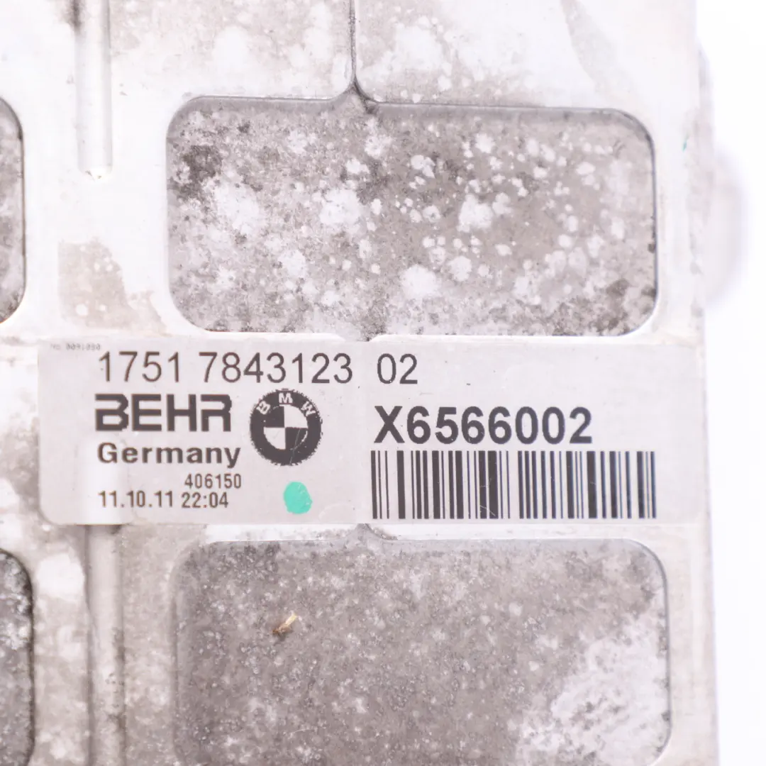 BMW F10 M5 F12 F13 M6 S63N Ladeluftkühler Zyl. 5-8 - SKU 7843123-1 - Teilenummer 7843123
