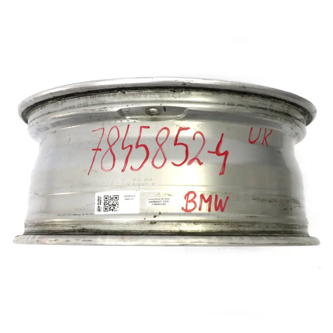 Front Silver Alloy Wheel Rim 18" 7,5J ET:45 M Star Spoke 386 to BMW F20 F21 with Part number 7845852 BMW F20 F21 Front Silver Alloy Wheel Rim 18" 7,5J ET:45 M Star Spoke 386 - SKU 7845852-4 - Part number 7845852