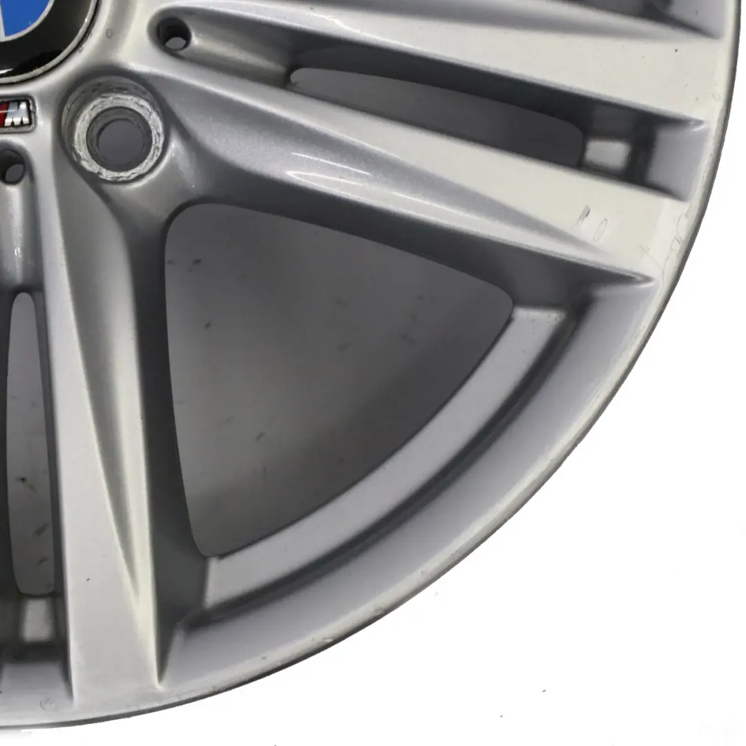 Front Silver Alloy Wheel Rim 18" 7,5J ET:45 M Star Spoke 386 to BMW F20 F21 with Part number 7845852 BMW F20 F21 Front Silver Alloy Wheel Rim 18" 7,5J ET:45 M Star Spoke 386 - SKU 7845852-4 - Part number 7845852