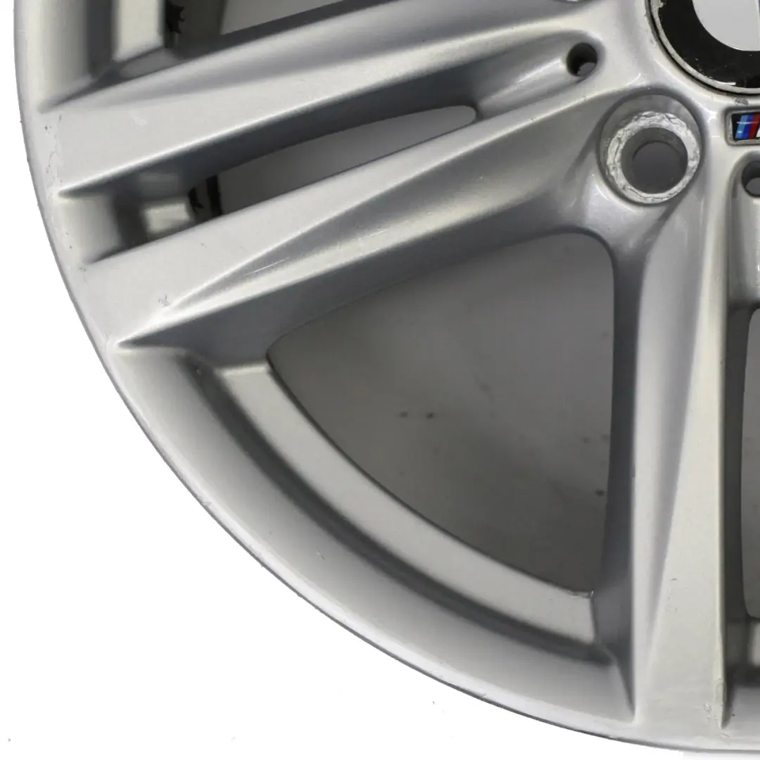 Front Silver Alloy Wheel Rim 18" 7,5J ET:45 M Star Spoke 386 to BMW F20 F21 with Part number 7845852 BMW F20 F21 Front Silver Alloy Wheel Rim 18" 7,5J ET:45 M Star Spoke 386 - SKU 7845852-4 - Part number 7845852