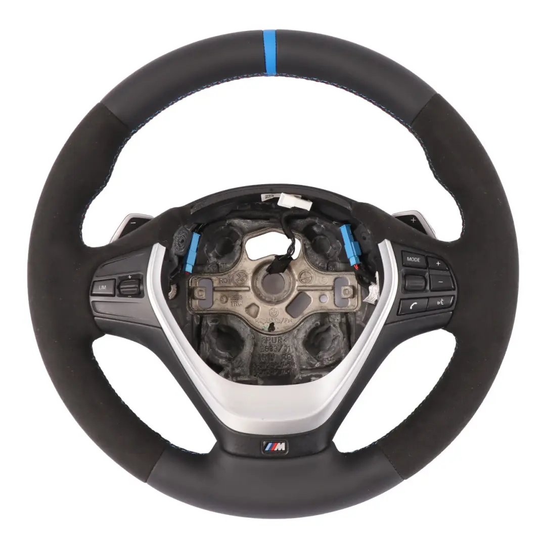 Lenkrad BMW F20 F30 F32 M Sport NEU Schwarz Leder Alcantara Schaltwippen  - SKU 7845878-1 - Teilenummer 7845878