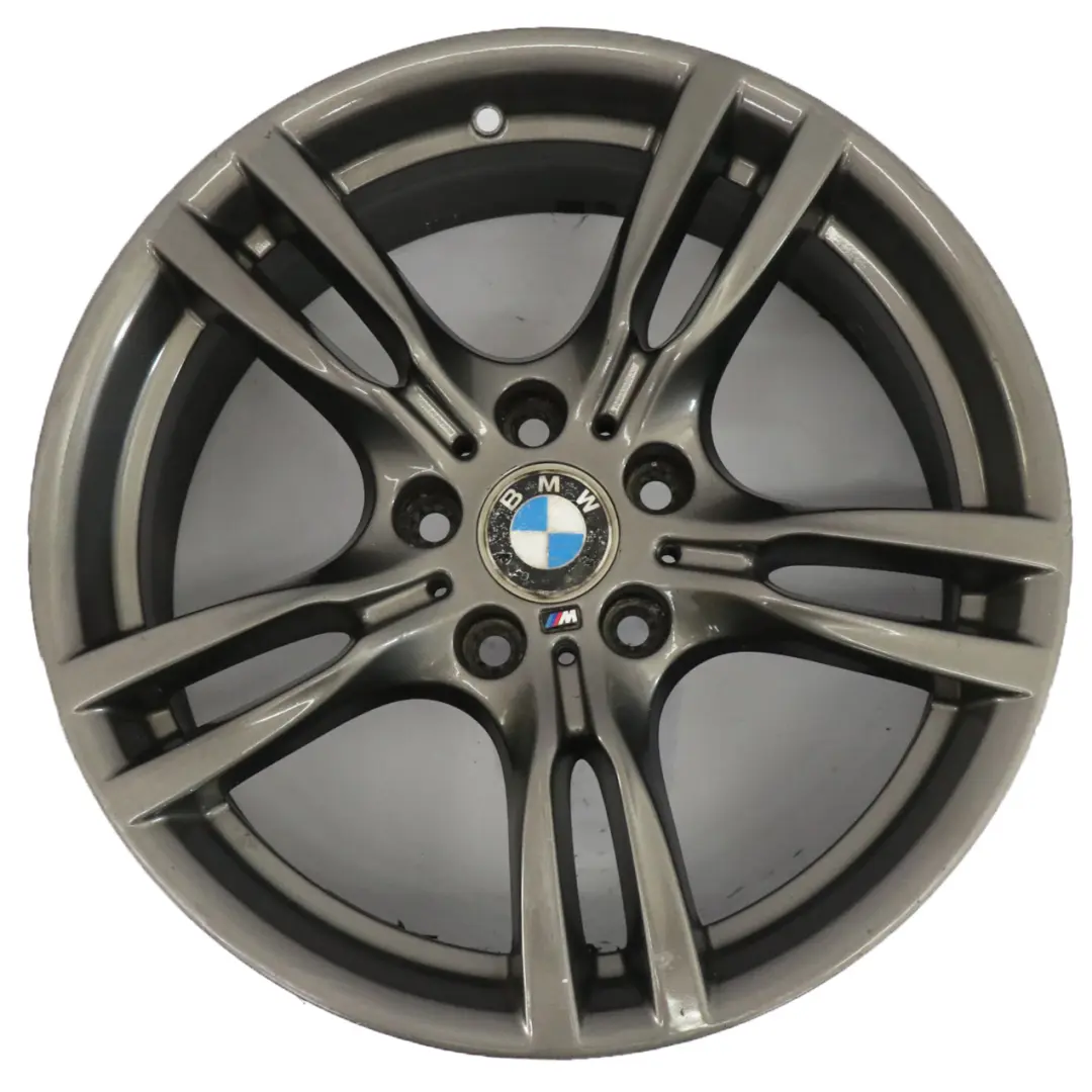 BMW F30 F31 F32 F33 Grey Wheel Alloy Rim 18" M Star Spoke 400 8J ET:34 - SKU 7845880-11 - Part number 7845880
