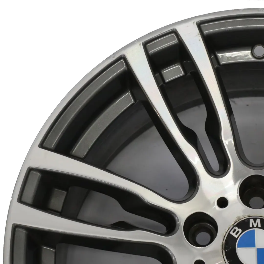 BMW F30 F31 F32 Ferricgrau Jantes Alu Alliage 19" 8J Et :36 M Rayons Etoile 403 - SKU 7845882-1 - Numéro de pièce 7845882