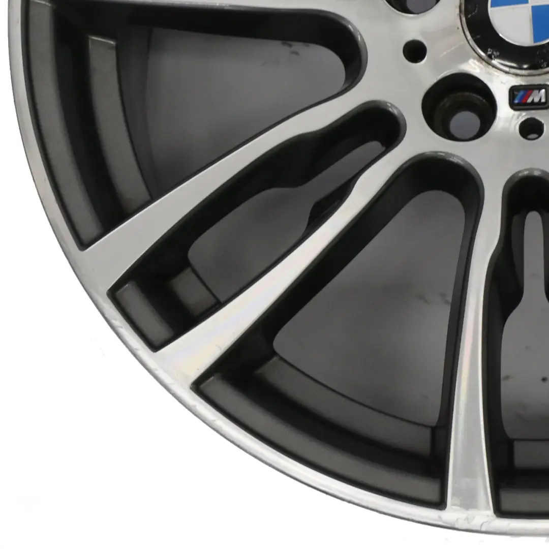 BMW F30 F31 F32 Ferricgrau Jantes Alu Alliage 19" 8J Et :36 M Rayons Etoile 403 - SKU 7845882-1 - Numéro de pièce 7845882