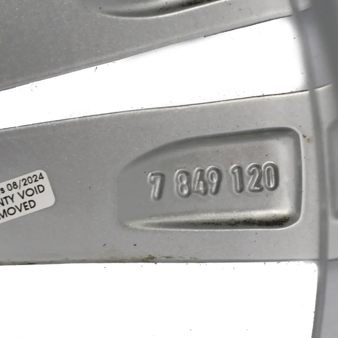 BMW F39 F48 Orbitgrey Wheel Alloy Rim 19" 8J ET:47 M Double Spoke 572 - SKU 7849120-2 - Part number 7849120