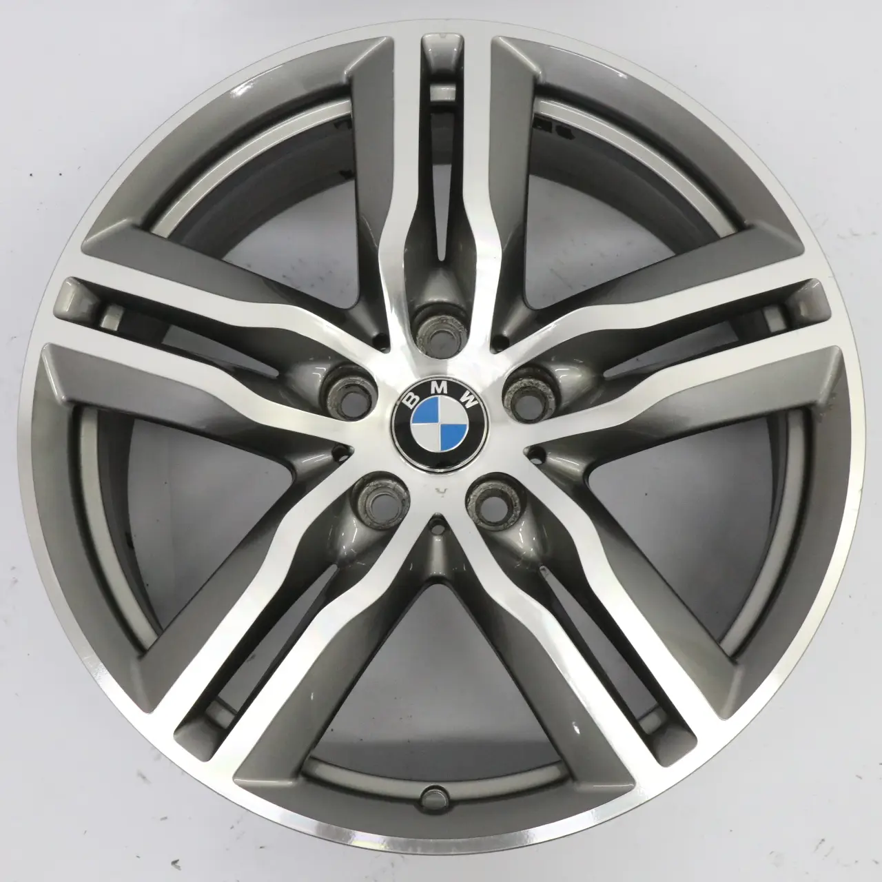 BMW X1 F48 Cerchio in lega 18" M doppie razze 570 ET:51 7,5J Ferricgrey 7850456