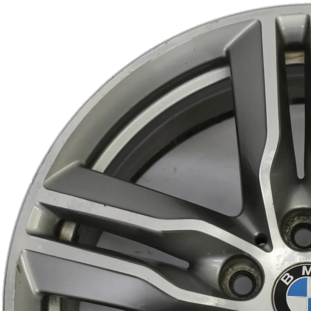 BMW X1 F48 Wheel Alloy Rim 18" M Double Spoke 570 ET:51 7,5J Ferricgrey - SKU 7850456-4 - Part number 7850456