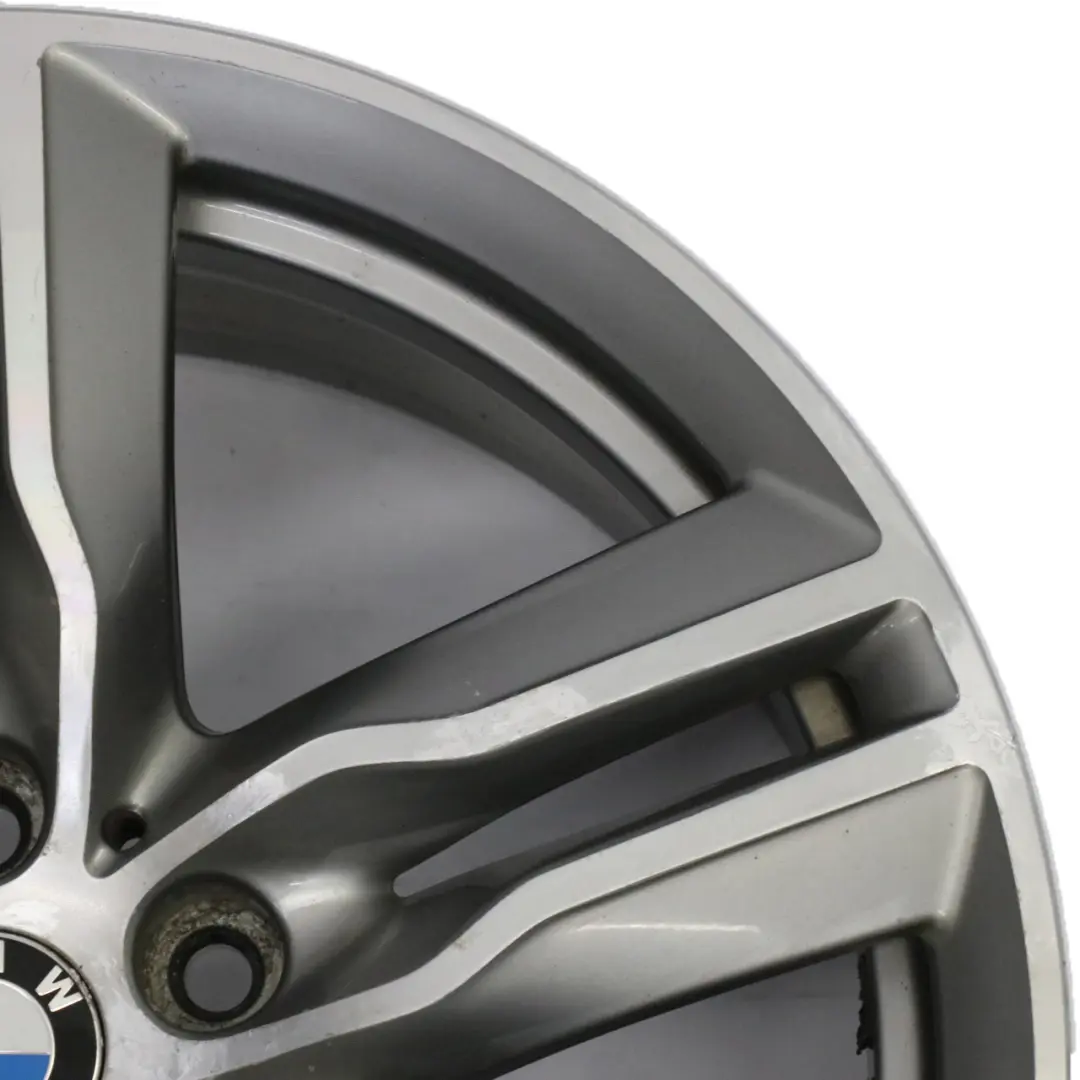 BMW X1 F48 Wheel Alloy Rim 18" M Double Spoke 570 ET:51 7,5J Ferricgrey - SKU 7850456-4 - Part number 7850456