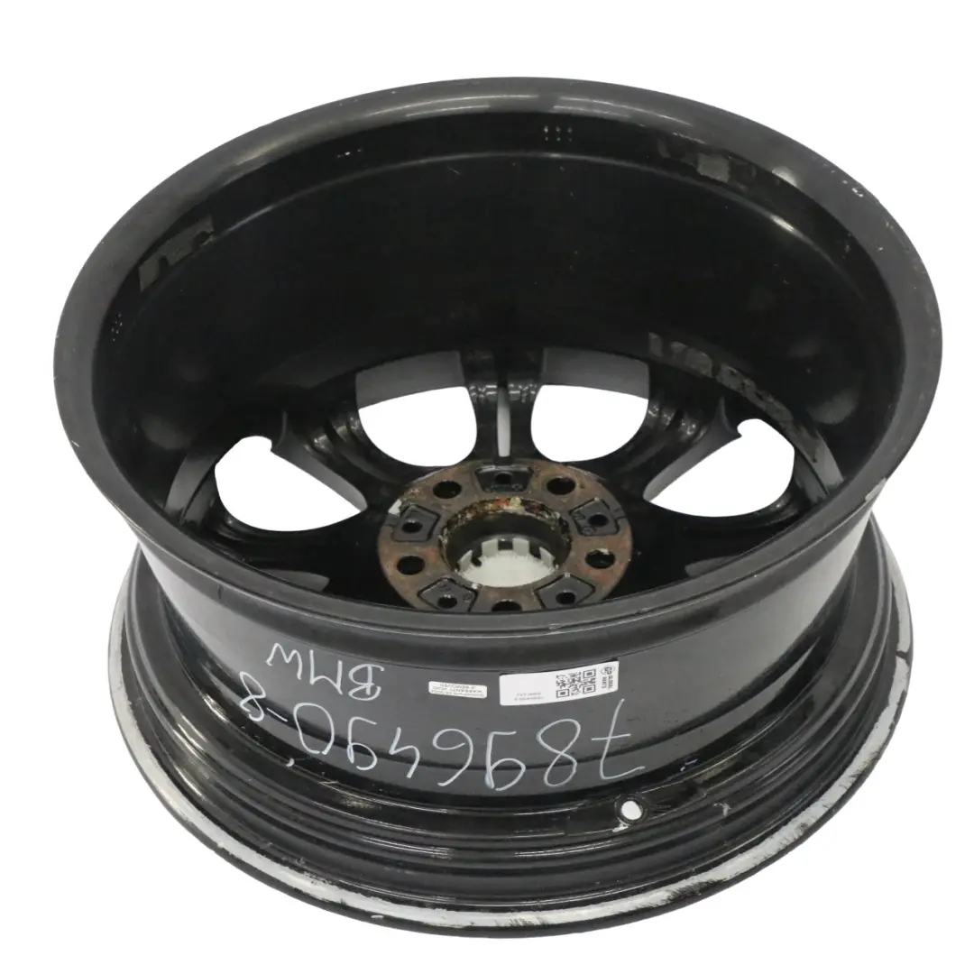 BMW E46 Z4 E85 Cerchio in lega posteriore nero 18" M Doppie razze 135 8,5J ET:50 - SKU 7896490-8 - Numero di parte 7896490