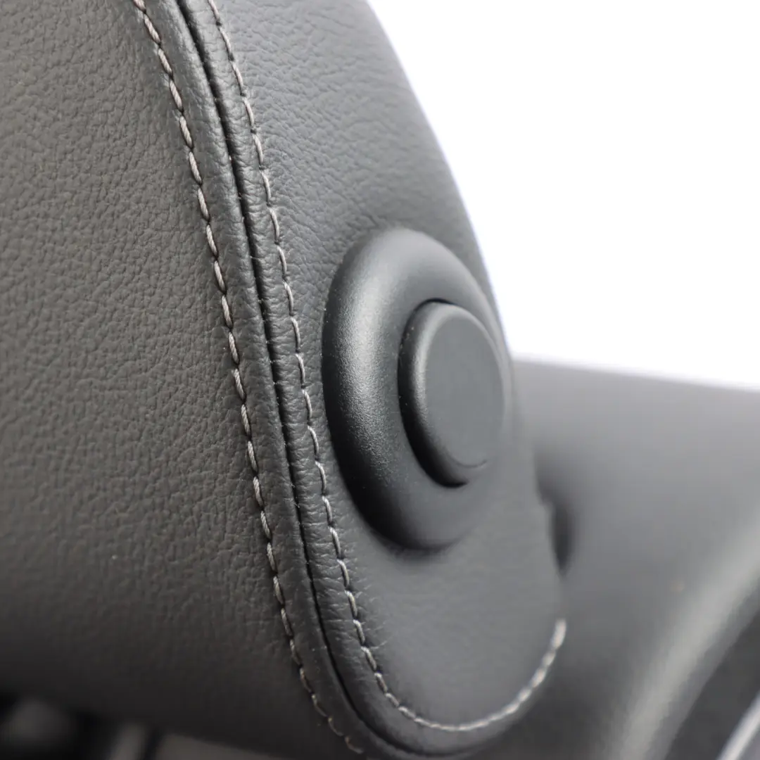 Backrest BMW G01 G20 Rear Seat Center Armrest Headrest Imitation Leather Black to with Part number 7948368 Backrest BMW G01 G20 Rear Seat Center Armrest Headrest Imitation Leather Black - SKU 7948368 - Part number 7948368