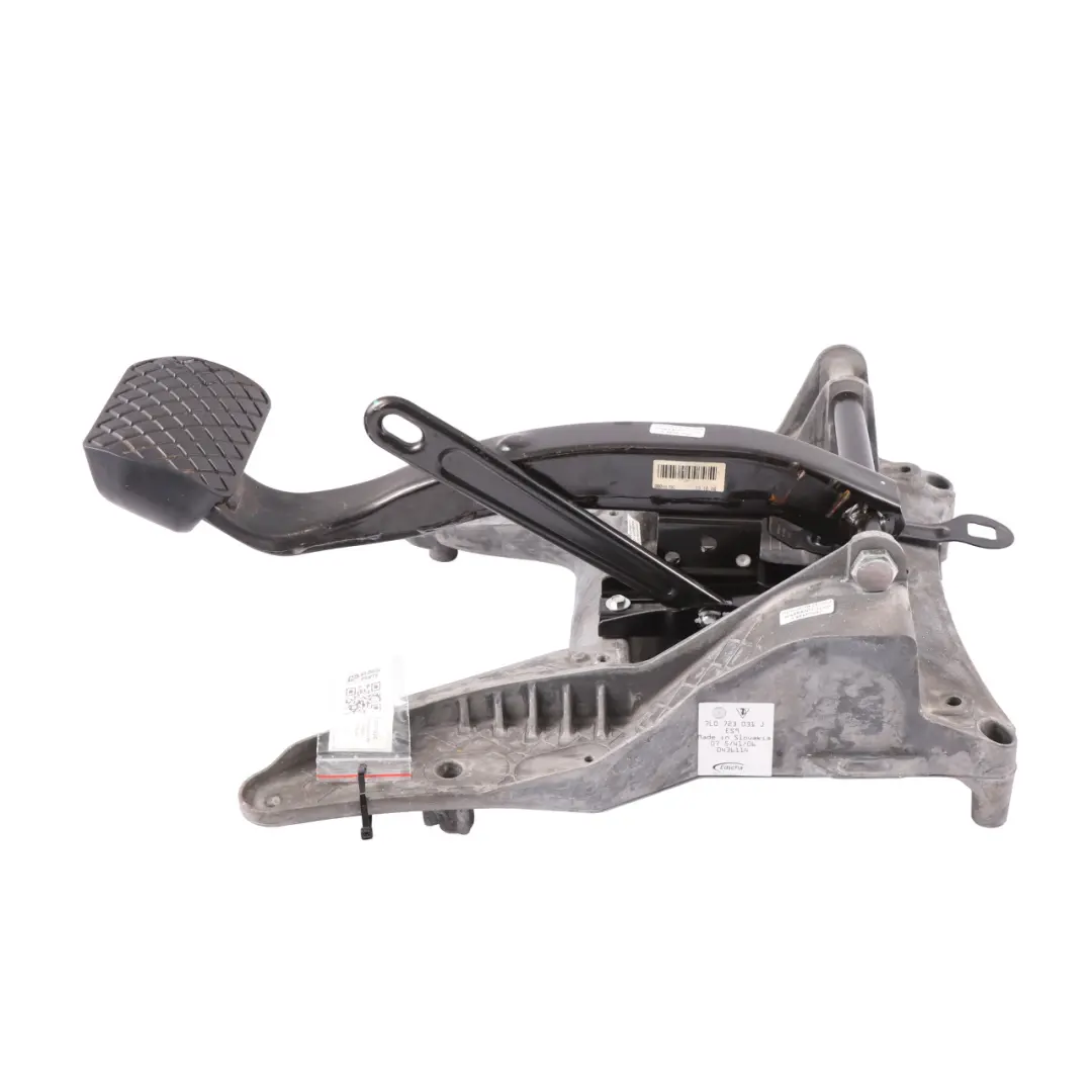 VW Touareg 7L Brake Pedal Mechanism Assembly Mount Bracket Unit - SKU 7L0723142C - Part number 7L0723142C
