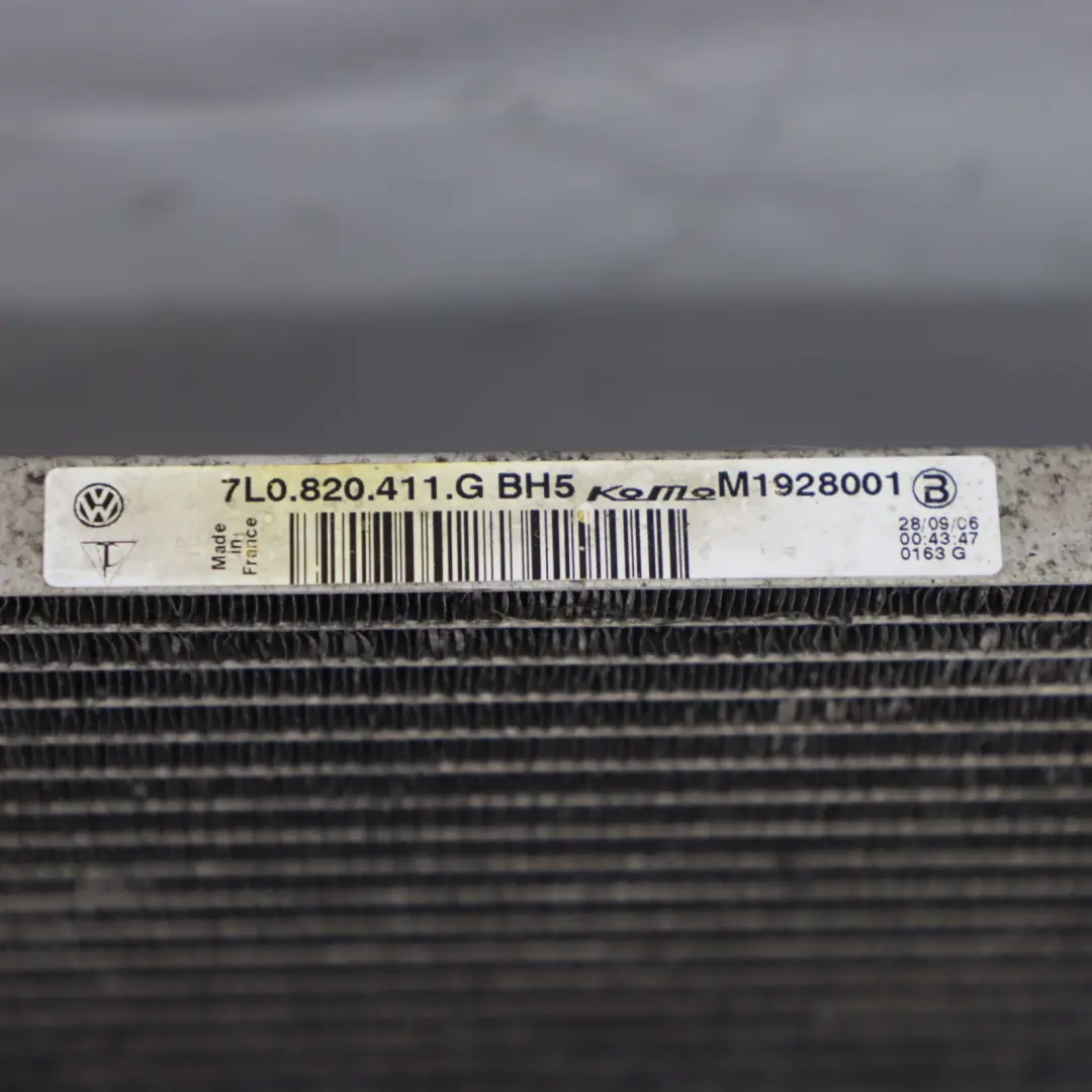 Volkswagen VW Touareg 7L Aria condizionata Condensatore A/C - SKU 7L0820411G - Numero di parte 7L0820411G