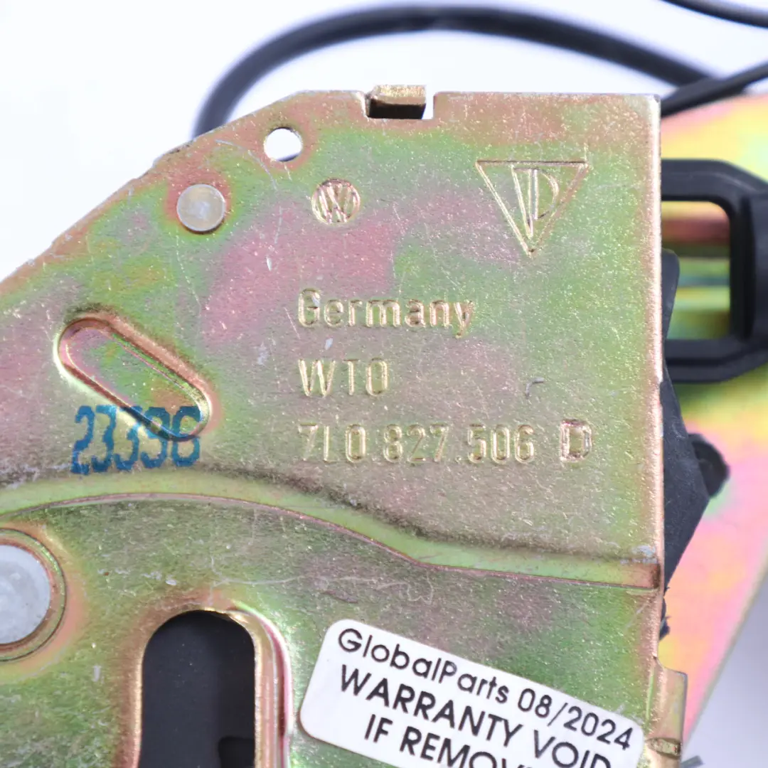 VW Volkswagen Touareg Trunk Tailgate Window Lock Catch Latch - SKU 7L0827506 - Part number 7L0827506