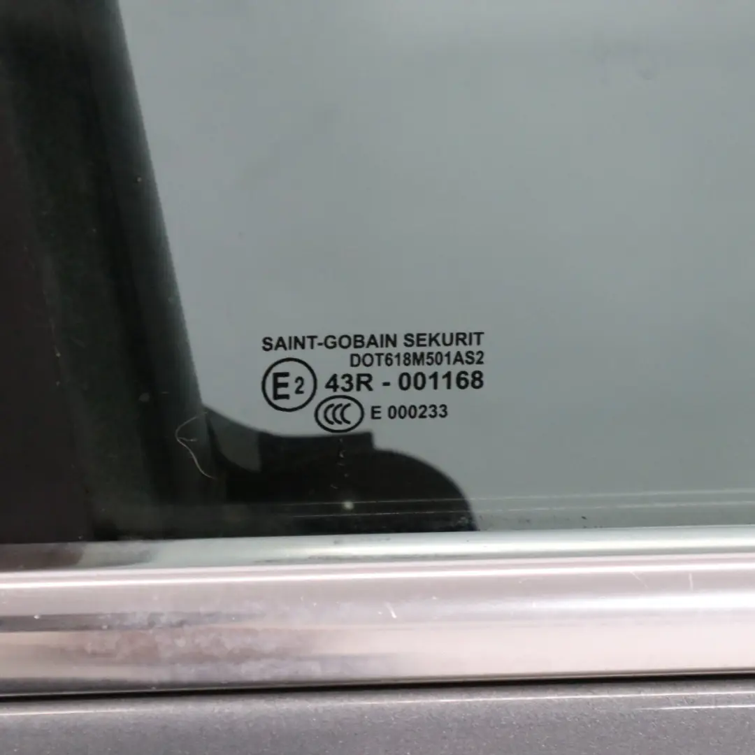 VW Volkswagen Touareg Front Right Door O/S Salt Lake Grey - D7Z - SKU 7L0831056L-SAL - Part number 7L0831056L-SAL