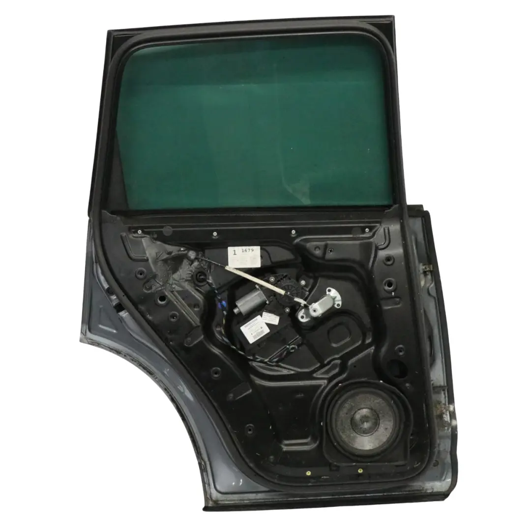 VW Volkswagen Touareg Rear Left Door N/S Salt Lake Grey - D7Z - SKU 7L0833055M-SAL - Part number 7L0833055M-SAL