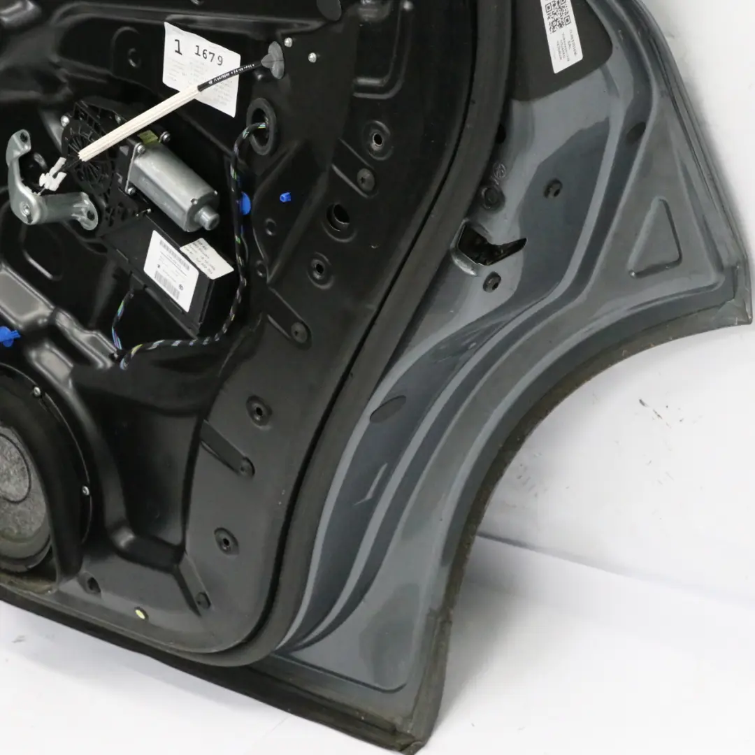 VW Volkswagen Touareg Tür Hinten Rechts Salzsee Grau - D7Z - SKU 7L0833056M-SAL - Teilenummer 7L0833056M-SAL