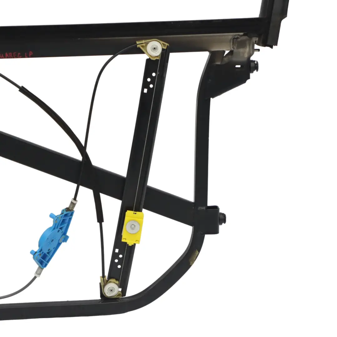 VW Touran 7L Window Lifter Front Door Left N/S Regulator Door Frame - SKU 7L0837353E - Part number 7L0837353E