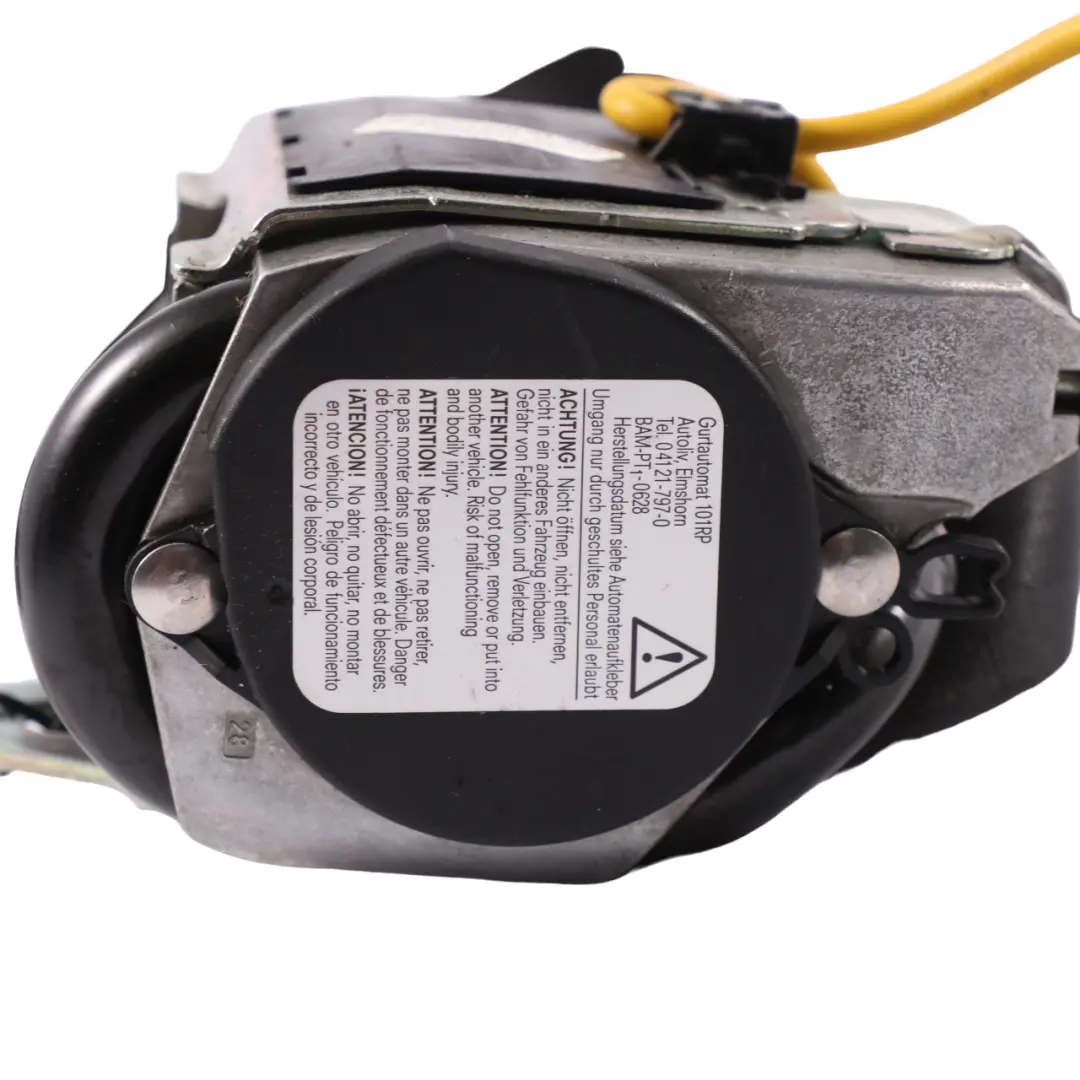 Volkswagen Touareg Sitz Sicherheitsgurt Hinten Links Schwarz - SKU 7L0857805 - Teilenummer 7L0857805
