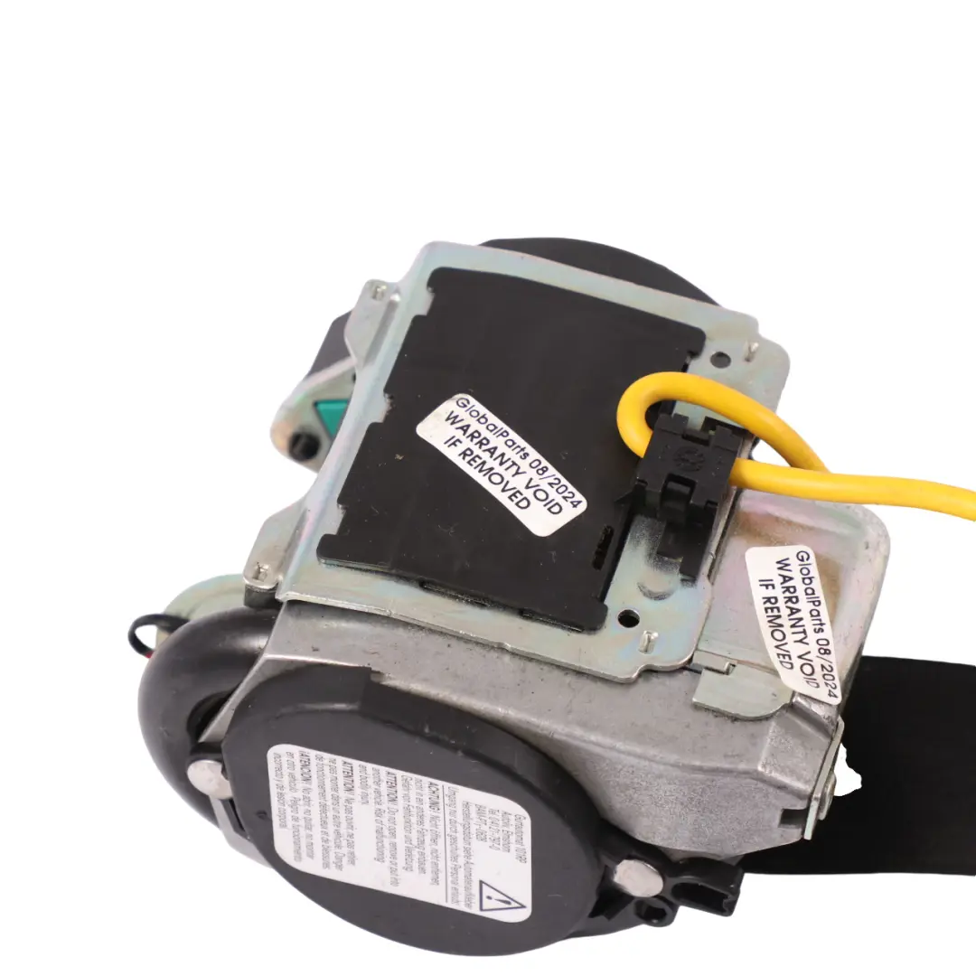 Volkswagen Touareg Seat Safety Belt Rear Left N/S Seatbelt Black - SKU 7L0857805 - Part number 7L0857805