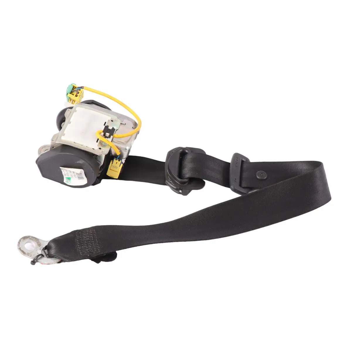 VW Volkswagen Touareg Cintura di sicurezza posteriore destra Nero 7L0857806B