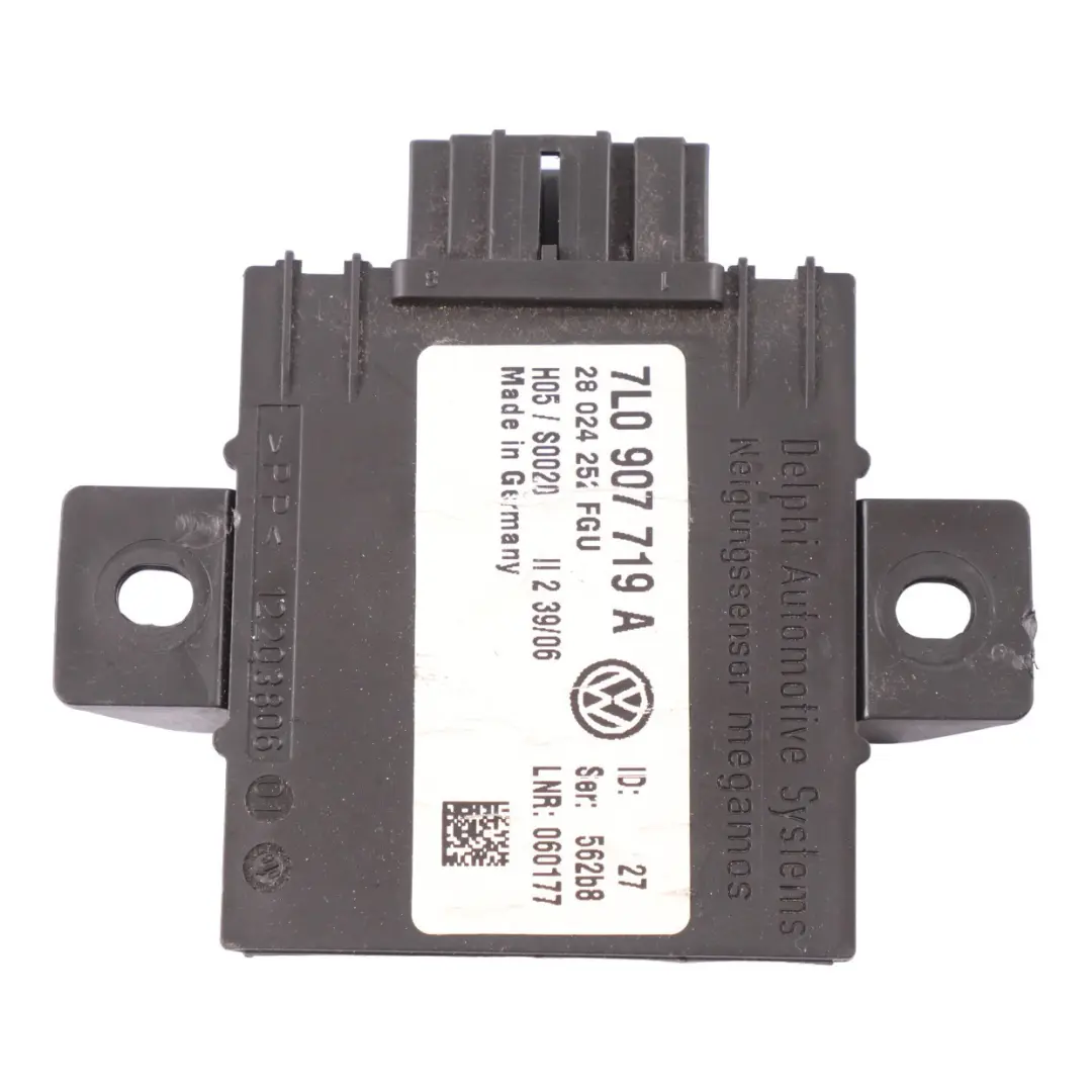 Volkswagen Touareg Sistema allarme antifurto Unità modulo controllo - SKU 7L0907719A - Numero di parte 7L0907719A
