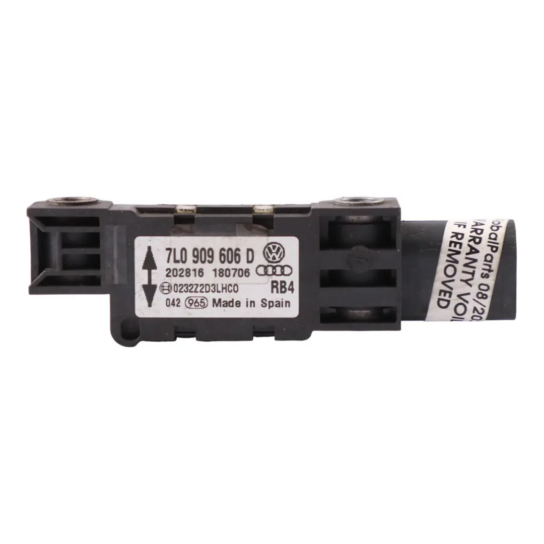 7L Sensor de Impacto Delantero Derecho Izquierdo para Volkswagen Touareg con número de pieza 7L0909606D Volkswagen Touareg 7L Sensor de Impacto Delantero Derecho Izquierdo - SKU 7L0909606D - Número de pieza 7L0909606D