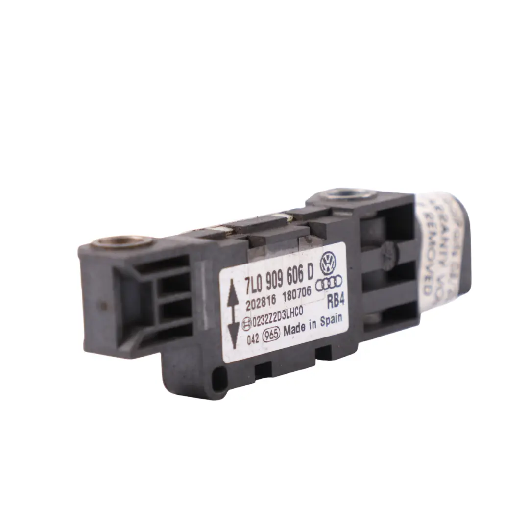 7L Sensor de Impacto Delantero Derecho Izquierdo para Volkswagen Touareg con número de pieza 7L0909606D Volkswagen Touareg 7L Sensor de Impacto Delantero Derecho Izquierdo - SKU 7L0909606D - Número de pieza 7L0909606D