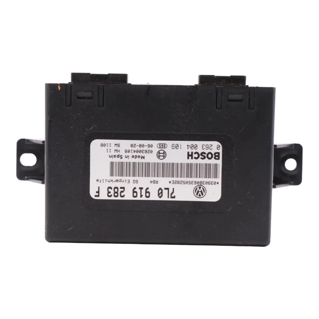 PDC Sensor de aparcamiento Módulo de control para Volkswagen Touareg con número de pieza 7L0919283F Volkswagen Touareg PDC Sensor de aparcamiento Módulo de control - SKU 7L0919283F - Número de pieza 7L0919283F