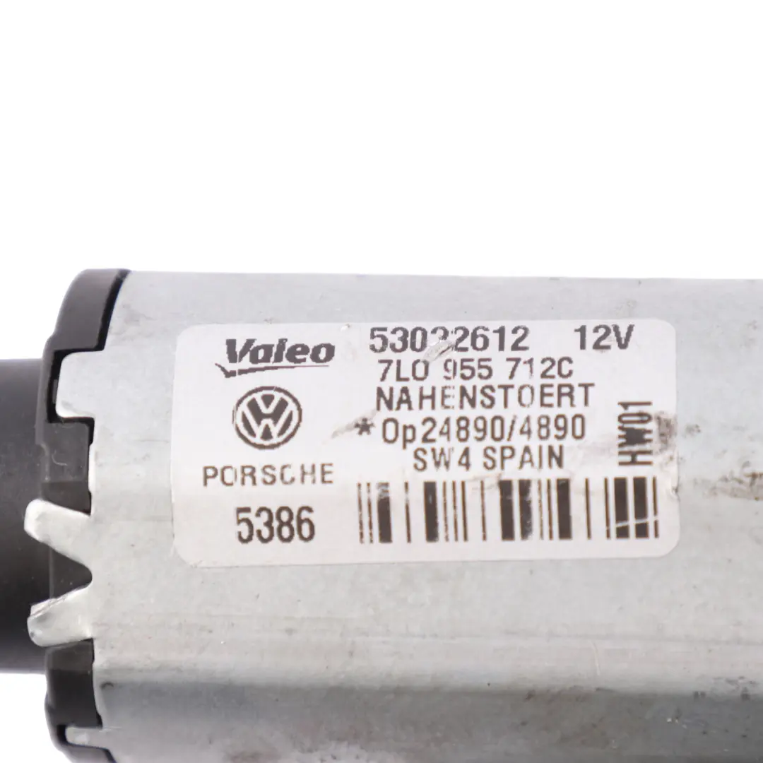Volkswagen Touareg accionamiento motor limpiaparabrisas portón - SKU 7L0955712C - Número de pieza 7L0955712C