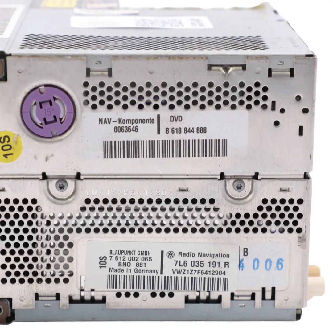 7L Radio Nawigacja Navi do VW Volkswagen Touareg o numerze 7L6035191R VW Volkswagen Touareg 7L Radio Nawigacja Navi - SKU 7L6035191R - Numer Części 7L6035191R