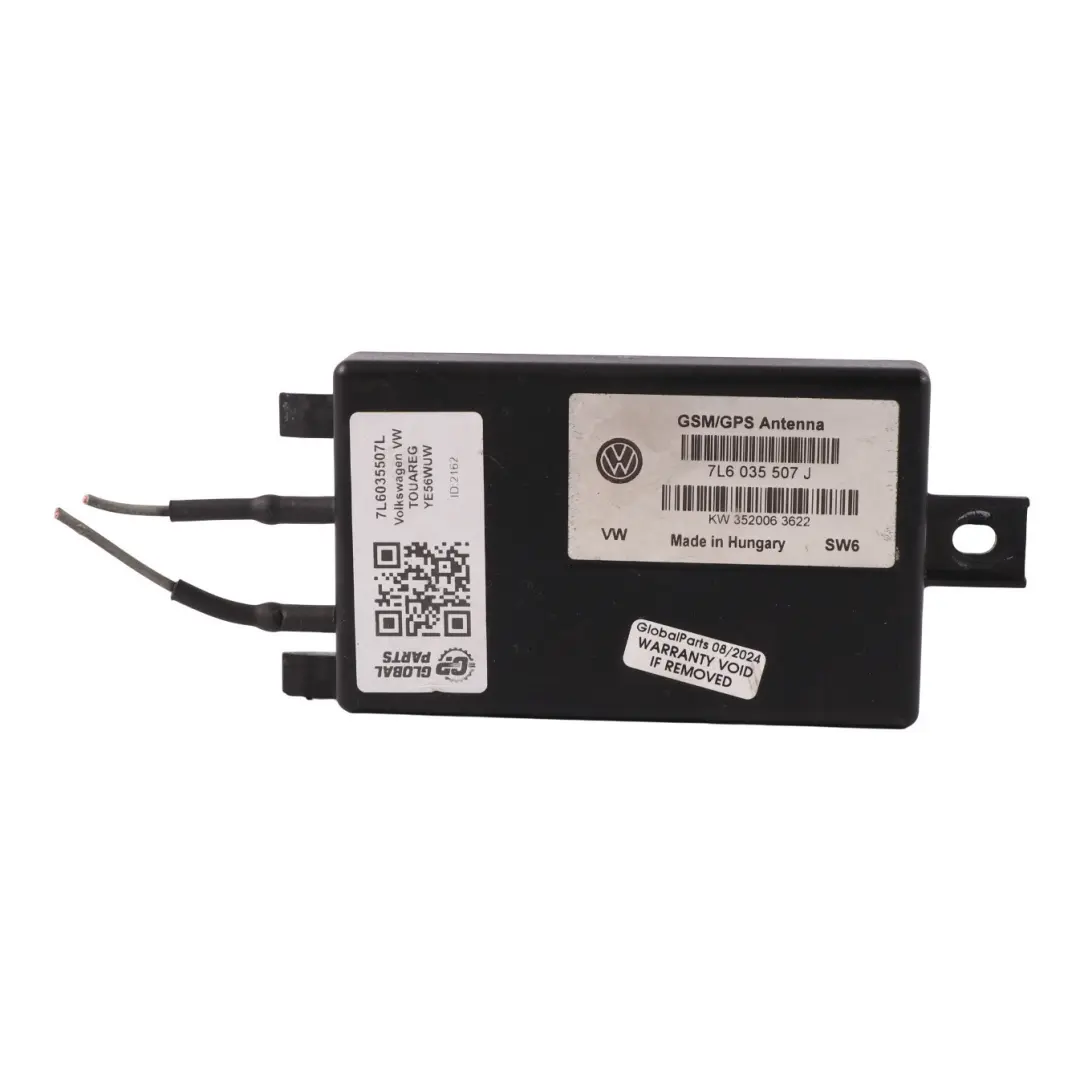 7L Tetto Antenna Unità controllo Modulo per Volkswagen Touareg con numero di parte 7L6035507L Volkswagen Touareg 7L Tetto Antenna Unità controllo Modulo - SKU 7L6035507L - Numero di parte 7L6035507L