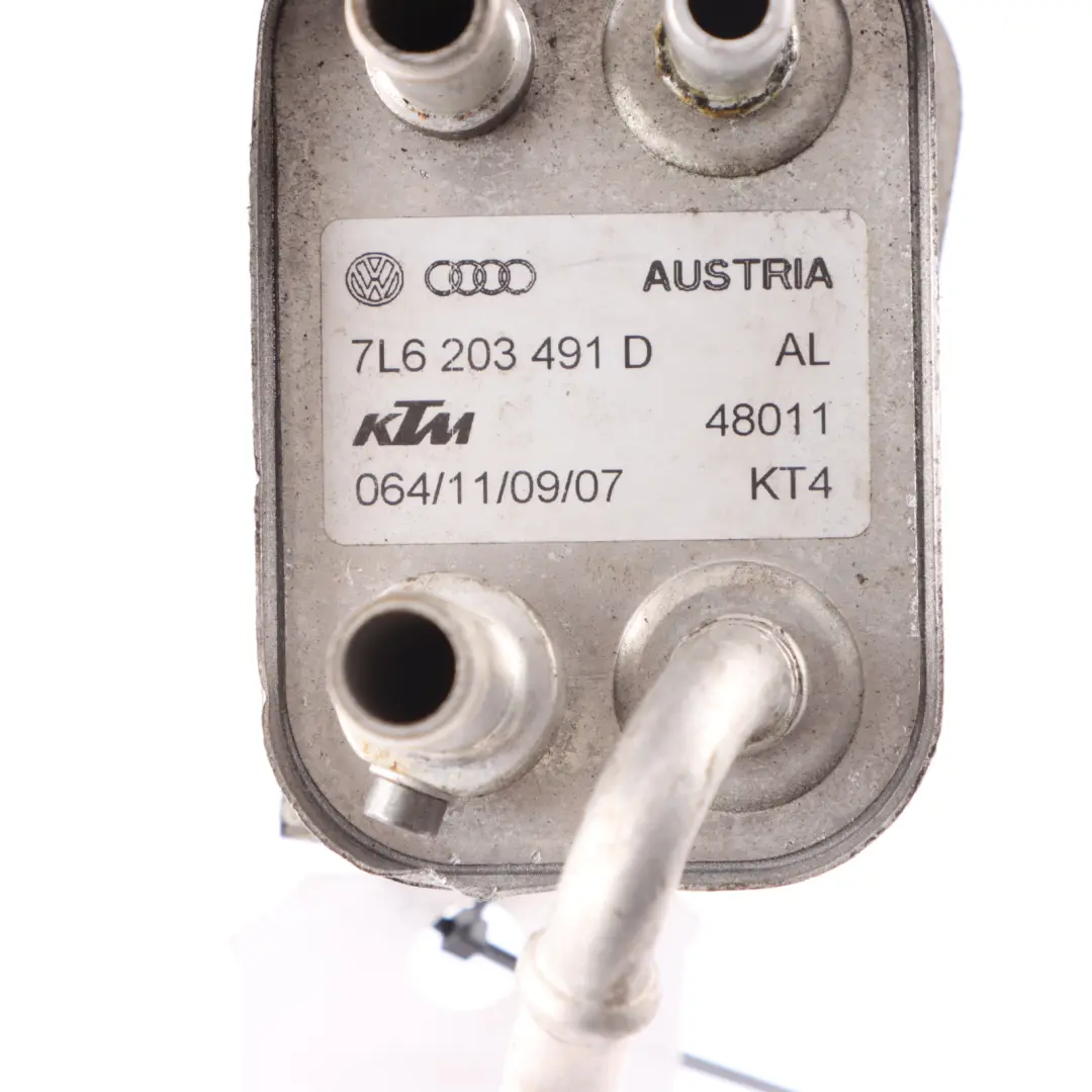 Diesla BTR 4.2 TDi Chłodnica Paliwa do Audi Q7 4L Quattro S Line o numerze 7L6203491D Audi Q7 4L Quattro S Line Diesla BTR 4.2 TDi Chłodnica Paliwa - SKU 7L6203491D - Numer Części 7L6203491D