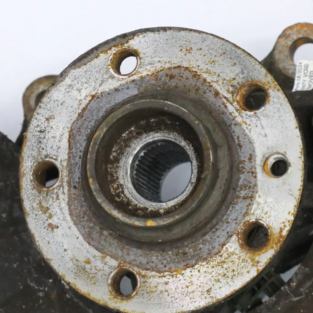 Volkswagen Touareg 7L Suspension avant gauche Support moyeu roue - SKU 7L6407257A - Numéro de pièce 7L6407257A