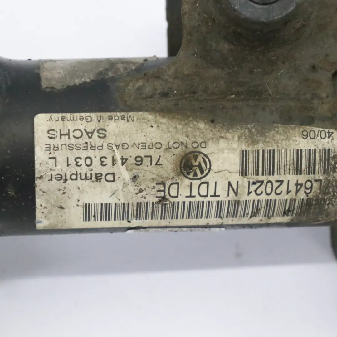  Amortiguador Volkswagen VW Touareg 7L Delantero Izquierdo Muelle - SKU 7L6413031L - Número de pieza 7L6413031L