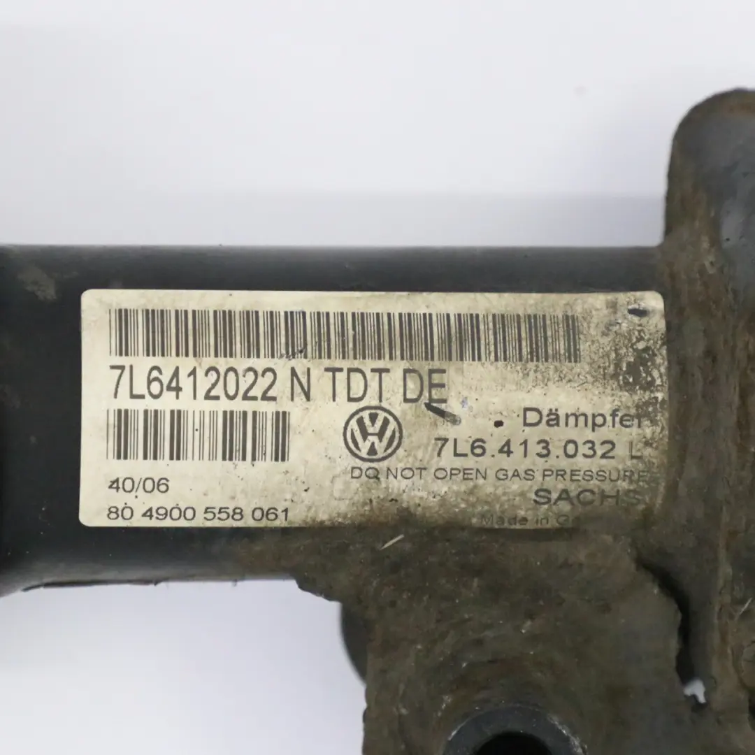 Shock Absorber Volkswagen VW Touareg 7L Front Right O/S Spring Strut to with Part number 7L6413032L Shock Absorber Volkswagen VW Touareg 7L Front Right O/S Spring Strut - SKU 7L6413032L - Part number 7L6413032L