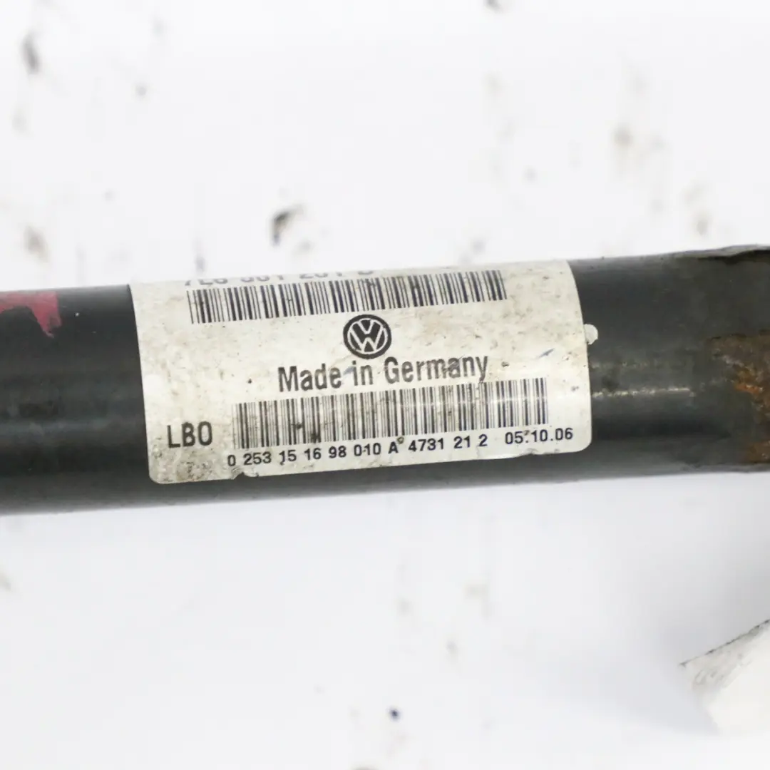VW Touareg 7L 2.5 TDI Hinterachs Getriebe Links Rechts Kardan Welle - SKU 7L6501201D - Teilenummer 7L6501201D