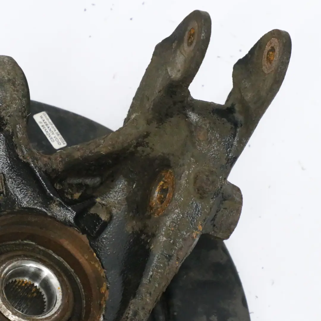 VW Touareg 7L Hinten Links Aufhängung Bein Radnabe Bremsscheibe - SKU 7L6505435B - Teilenummer 7L6505435B