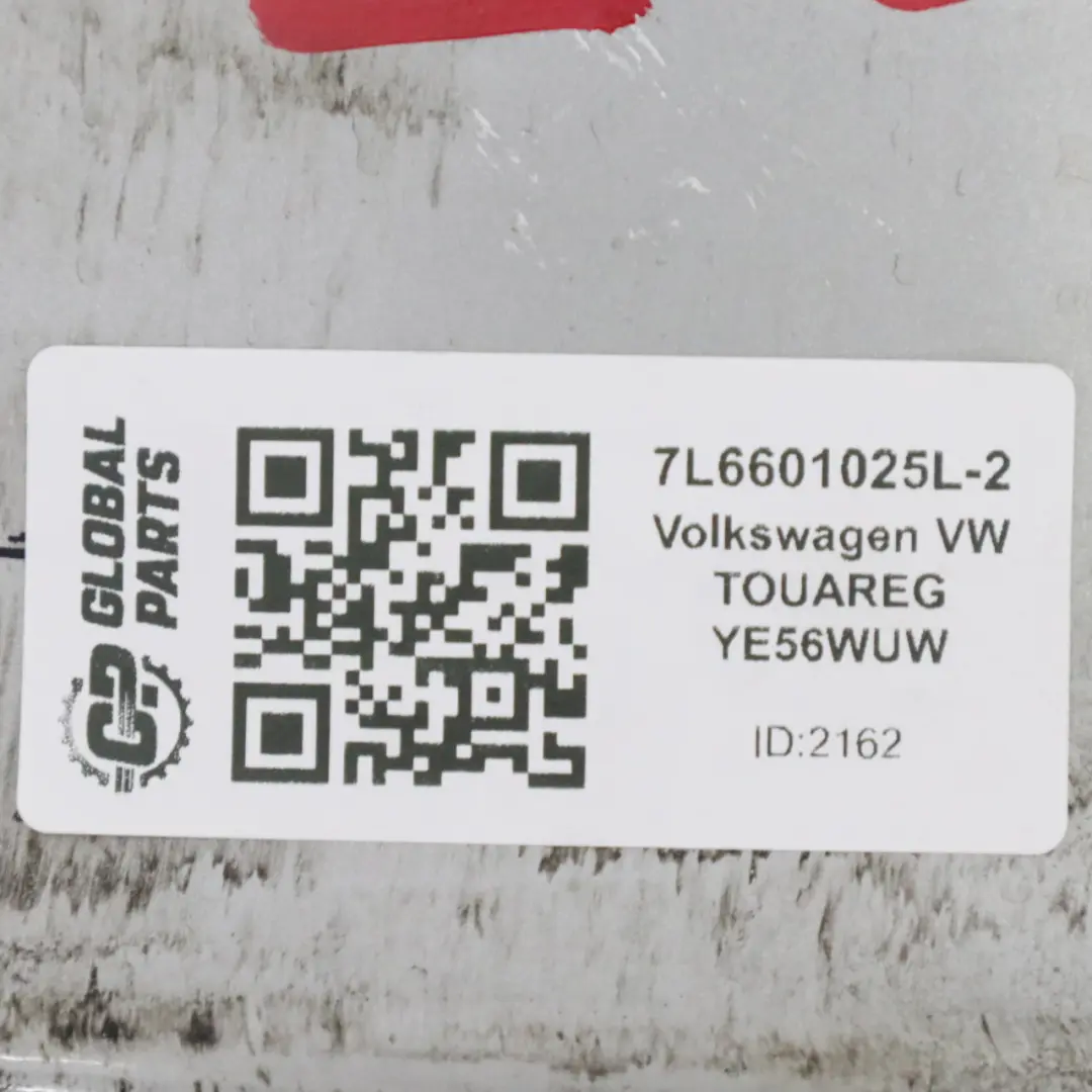 VW Volkswagen Touareg 7L Cerchio in lega argento 18" ET:57 8J - SKU 7L6601025L-2 - Numero di parte 7L6601025L