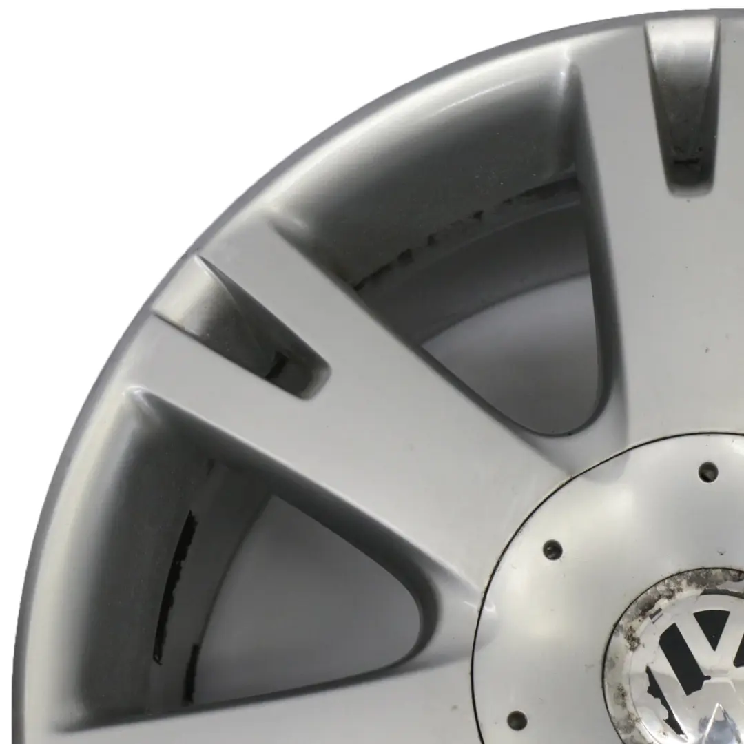 VW Volkswagen Touareg 7L Silver Alloy Wheel Rim 18" ET:57 8J - SKU 7L6601025L-3 - Part number 7L6601025L