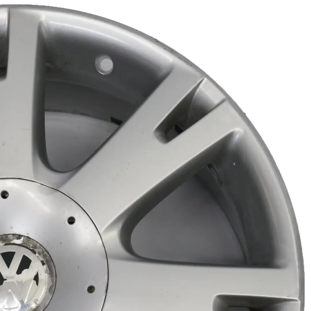 VW Volkswagen Touareg 7L Silver Alloy Wheel Rim 18" ET:57 8J - SKU 7L6601025L-3 - Part number 7L6601025L