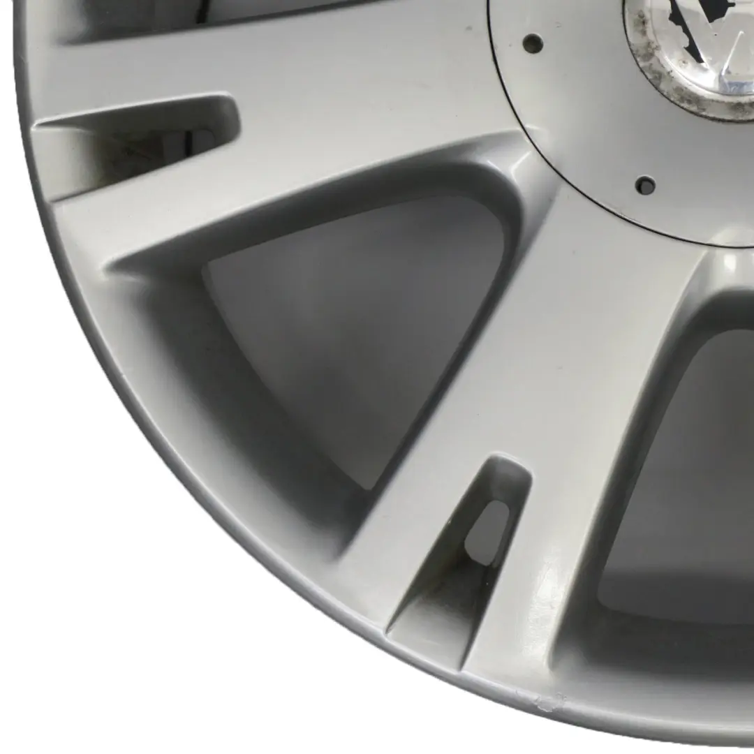 VW Volkswagen Touareg 7L Silver Alloy Wheel Rim 18" ET:57 8J - SKU 7L6601025L-3 - Part number 7L6601025L
