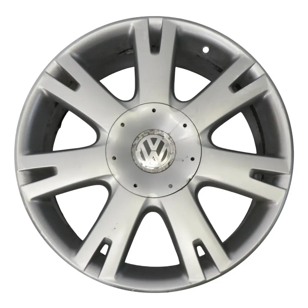 VW Volkswagen Touareg 7L Silver Alloy Wheel Rim 18" ET:57 8J 7L6601025L - SKU 7L6601025L-4 - Part number 7L6601025L-4